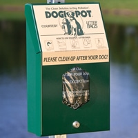 Dogipot Junior Bag Dispensers – Aluminum Green