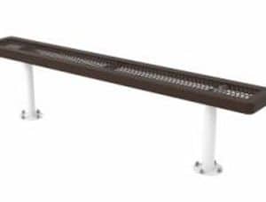 6′ Regal Standard Bench without Back, Surface Mount