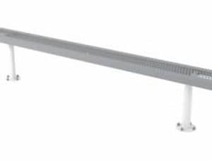 8′ Regal Standard Bench without Back, Surface Mount