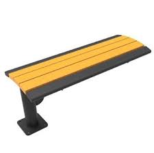 Arches CEDAR RECYCLED PLASTIC 4′ CANTILEVER BENCH, SM
